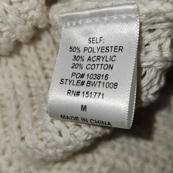 Le Lis Knit Bell Sleeve Loose Fit Sweater - Picture 3 of 6